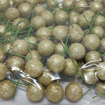 Pick bilute 2cm  auriu&glitter