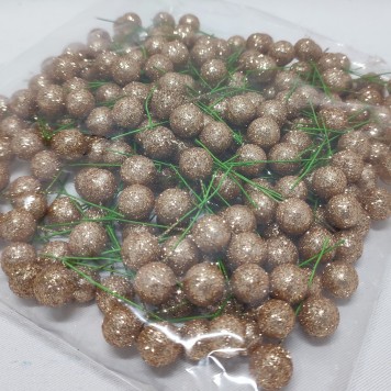 Pick bilute 1.2cm rose gold&glitter