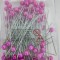 Ace cu margele 65mm S/100 pink