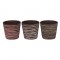 Vas ceramic String 12,5x11cm mixt S/9