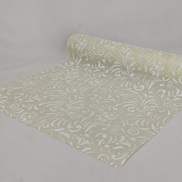 Sul yuta cu model 36cmx3m crem