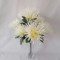 Buchet crizanteme x7 alb