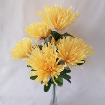 Buchet crizanteme x7 galben