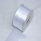 Banda decor saten 3.8cmx25y alb
