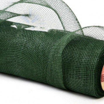 Plasa decor 54cmx10y verde inchis