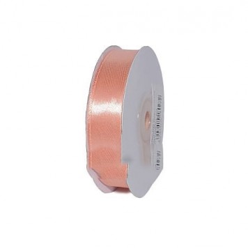 Banda decor saten 2cmx25y bej pudra/piersica