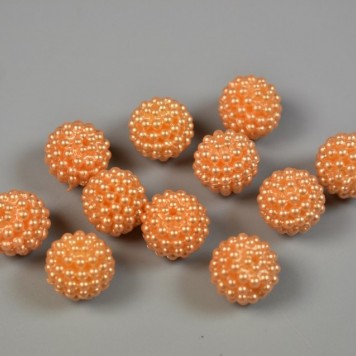 Margele 15mm 250gr piersica