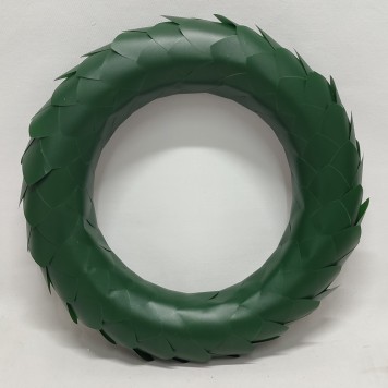 Coronita artificiala cu frunze de laur 25cm