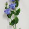 Creanga lisianthus x3 82cm albastru