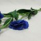 Creanga lisianthus x2 65cm albastru