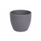 Bol ceramic Base structur 13cm gri mat