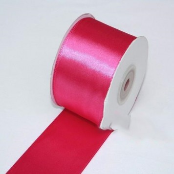 Banda decor saten 5cmx25y amarant