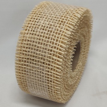 Banda decor yuta 5cmx9m crem