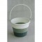 Bol din hartie cu manere D13x11.5cm gri