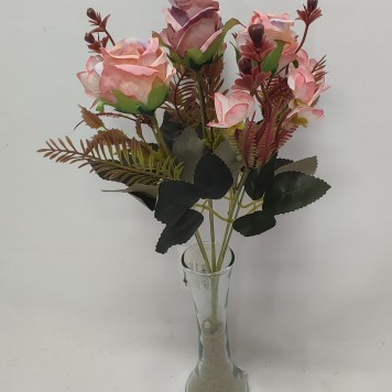 Buchet trandafiri x7 roz