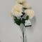 Buchet crizanteme x5 H:45cm piersica