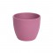 Bol ceramic structur 11cm roz mat