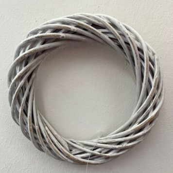 Coronita din nuiele D15cm gri
