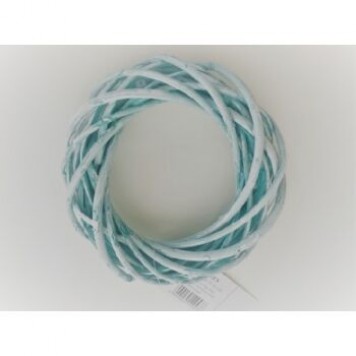 Coronita din nuiele D15cm verde
