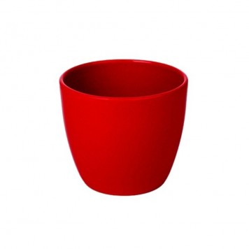 Bol ceramic 15cm rosu