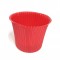 Vas pvc 12cm rosu