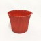 Vas pvc 12cm bordeaux