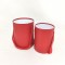 Set cutii din carton cu manere S/2 bordeaux