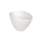 Bol ceramic oval 26cm mat alb