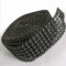 Banda decor stras 3cmx4.57m negru
