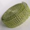 Banda decor stras 3cmx4.57m verde