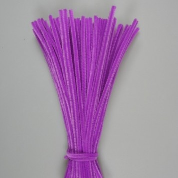 Sarma invelita cu jenilie 30cm s/100 mov deschis