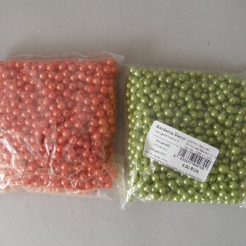 Margele 6mm verde