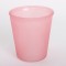 Bol din sticla rotund 10 x 11 cm roz