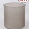 Bol din sticla rotund 12x12cm gri
