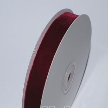 Banda decor catifea 2cmx10m bordeaux