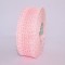 Banda decor textil 40mmx10m roz