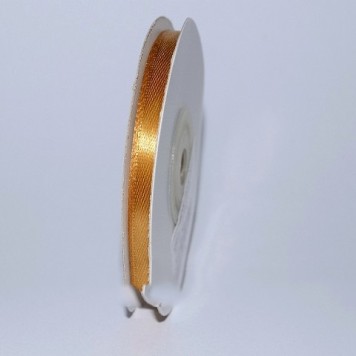 Banda decor saten 6mmx25y auriu