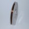 Banda decor saten 6mmx25y ciocolata