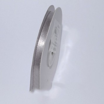 Banda decor saten 6mmx25y gri