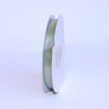 Banda decor saten 6mmx25y verde vintage deschis