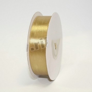 Banda decor saten 2cmx25y auriu deschis