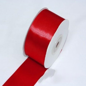 Banda decor saten 3.8cmx25y rosu