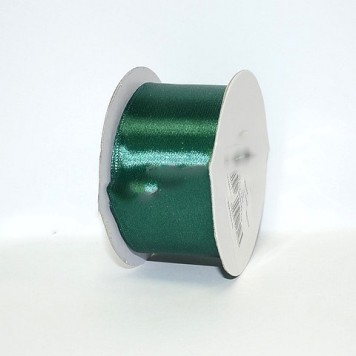 Banda decor saten 3.8cmx25y verde inchis